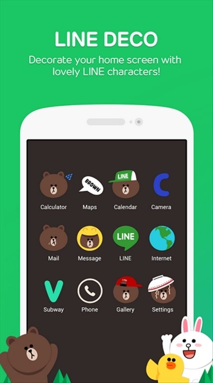 LINE DECO Android 