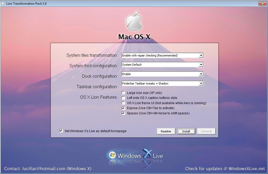 mac os x 10.7 0