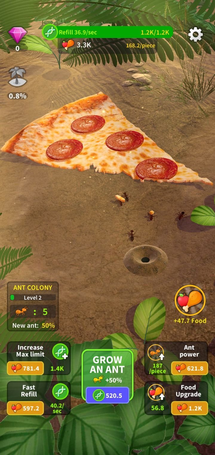 Little Ant Colony 3 3 Download For Android Apk Free - roblox ant simulator how to get fruit