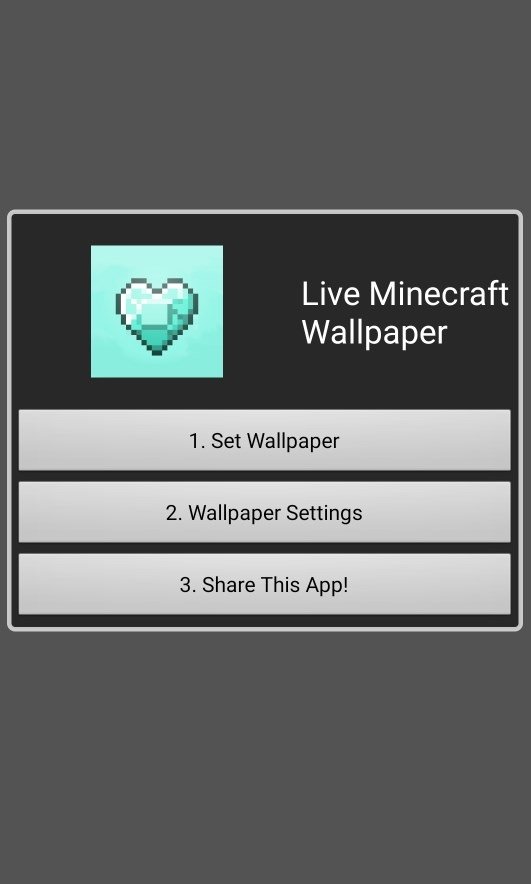 Live Minecraft Wallpaper Android 