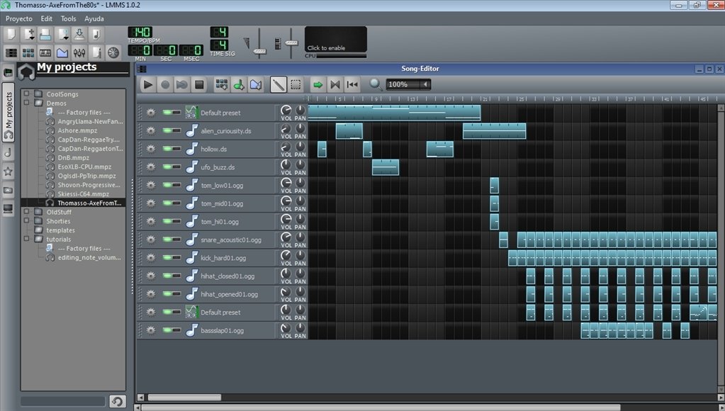 lmms beat making software