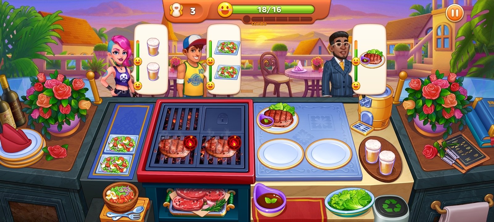 Download do APK de Chef de bolo louco: jogo de fabricante de bolo