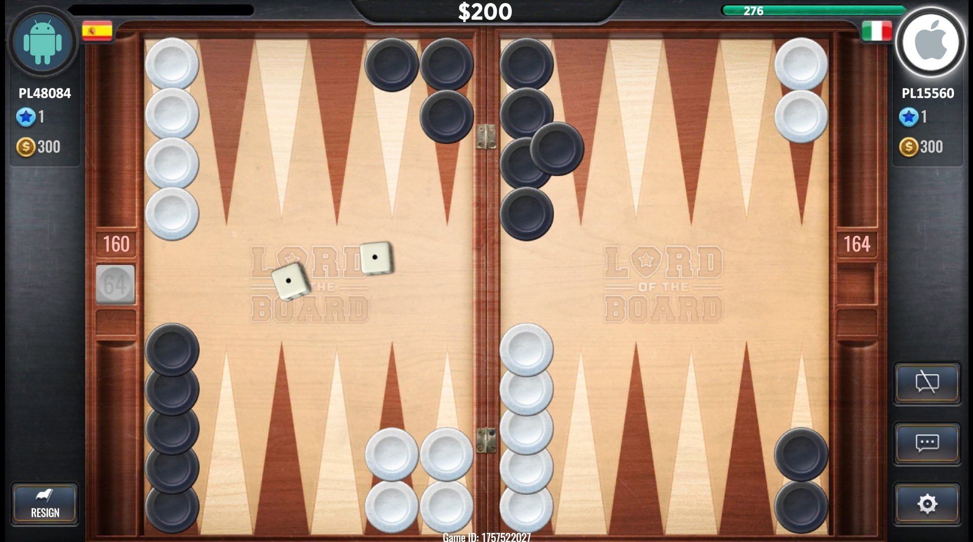Lord Of The Board Backgammon 1 4 722 Android用ダウンロードapk無料