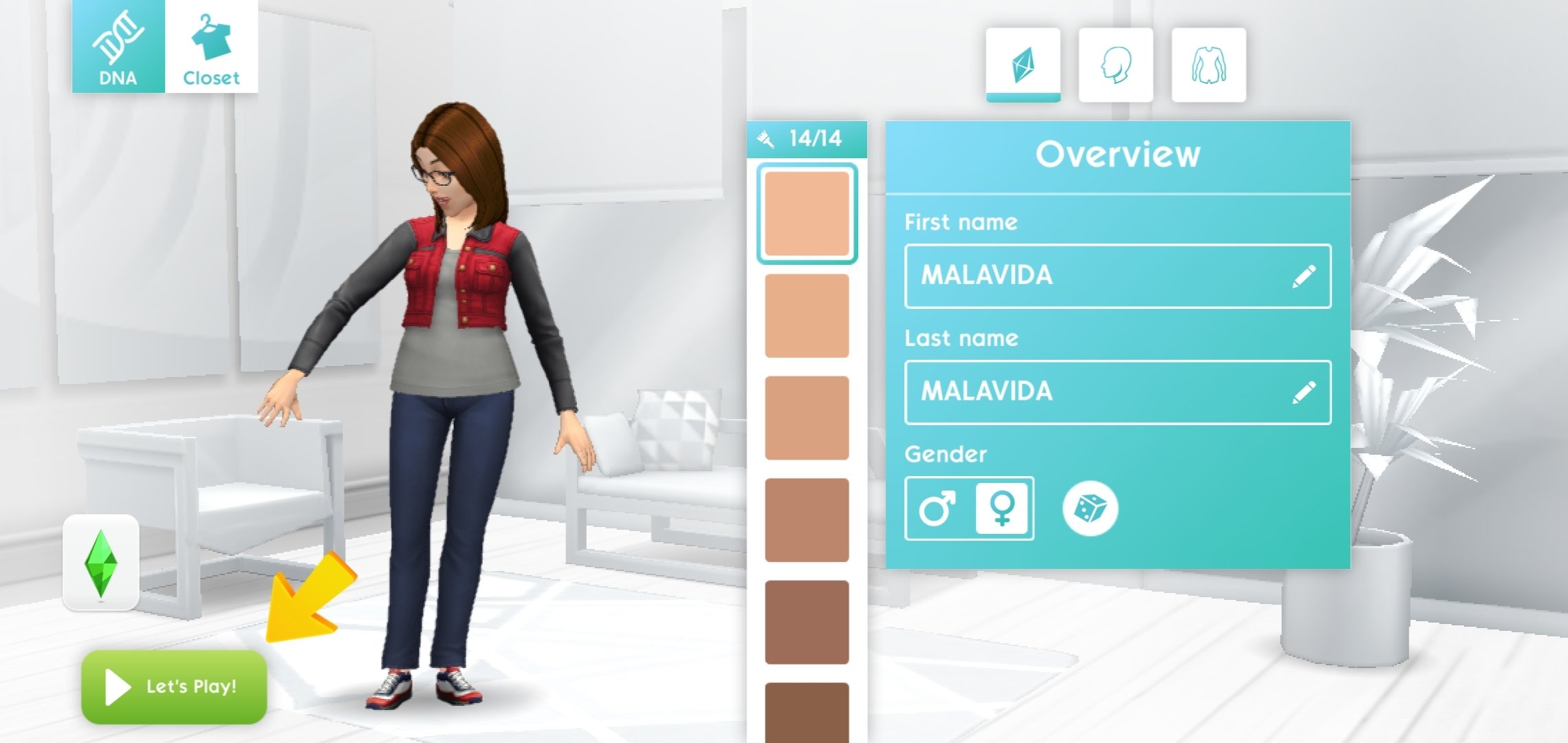 Quem tem o The Sims mobile dinheiro infinito da versão mais