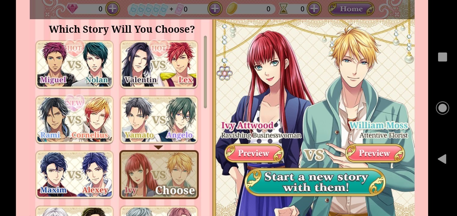 Love Tangle - Otome Anime Game android iOS apk download for free-TapTap