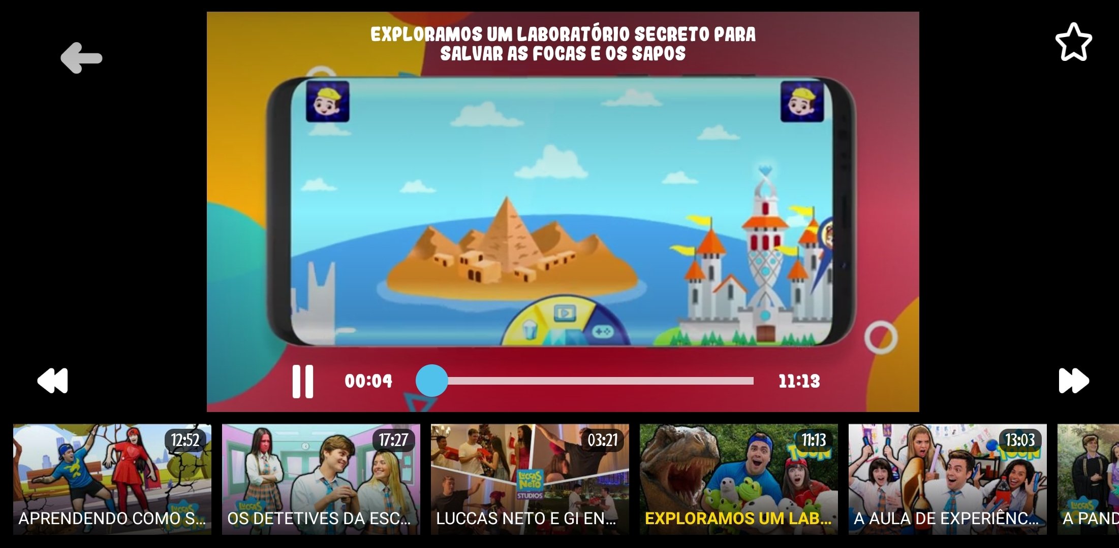 Luccas Toon: Jogos e vídeos - Aplicaciones en Google Play