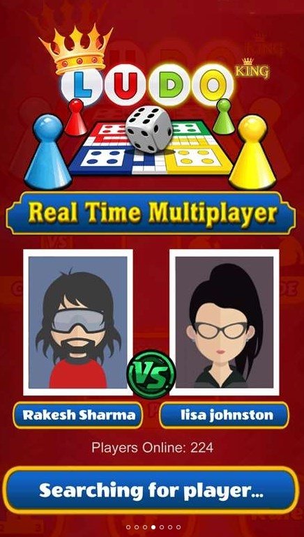 Ludo King Online 4 Player (won 1st) 