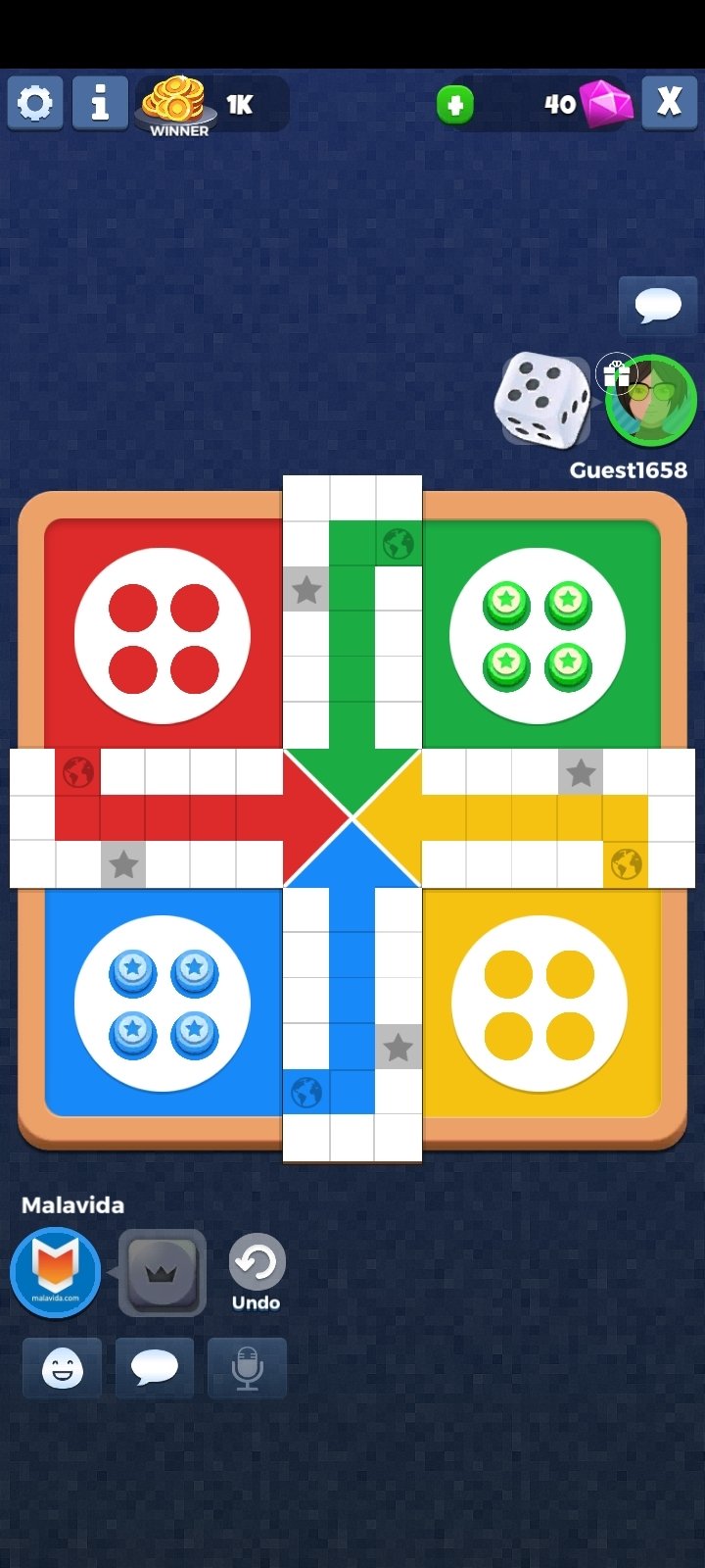 play ludo online 2 players