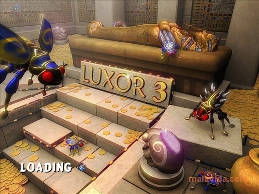 luxor game not playing sound