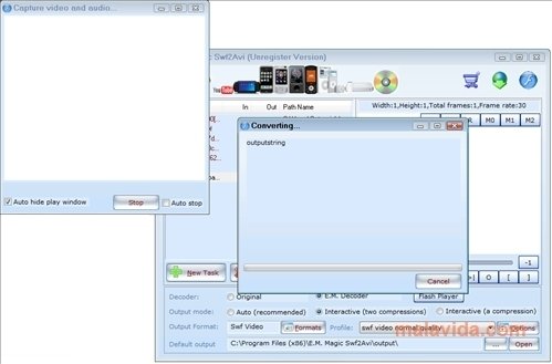 Download Magic Swf2Avi for PC / Windows