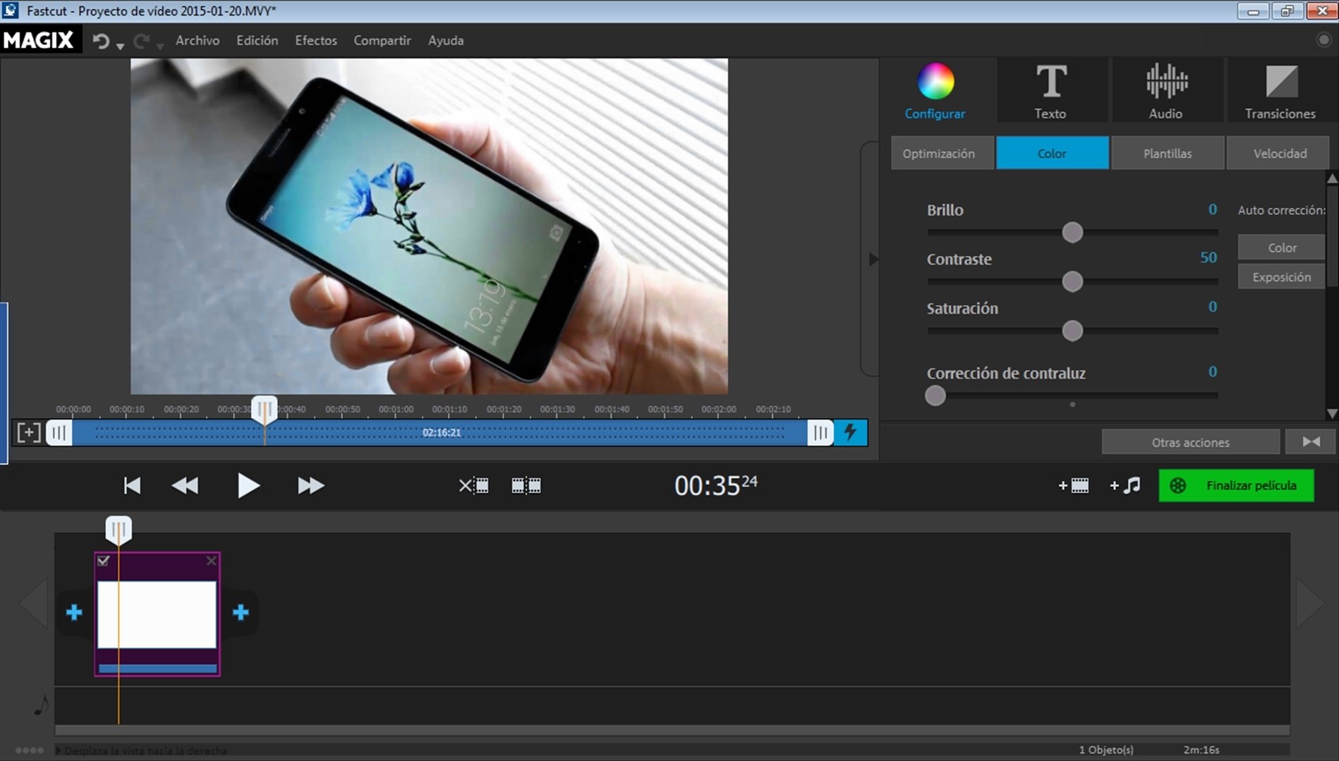 magix and fastcut and animoto