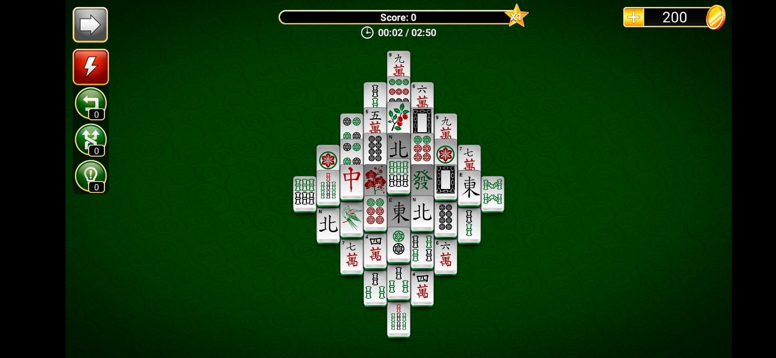 Chinês Mahjong Solitaire online grátis