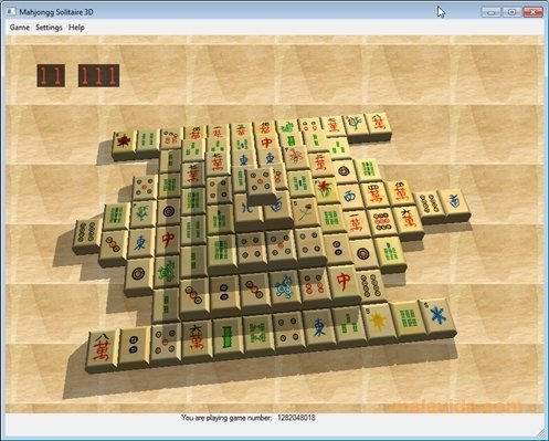 MahJongg Solitaire 3D 1.01 - Download for PC Free