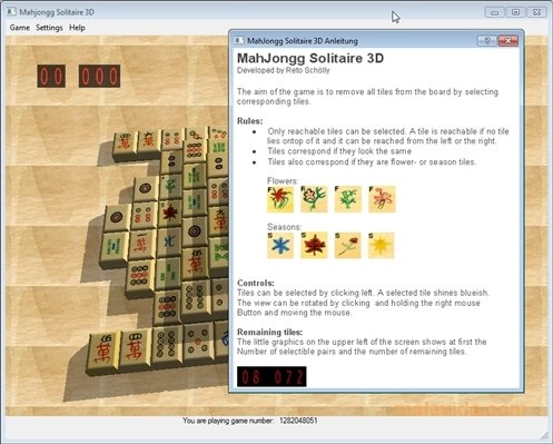 Mahjongg 3D - Free Play & No Download