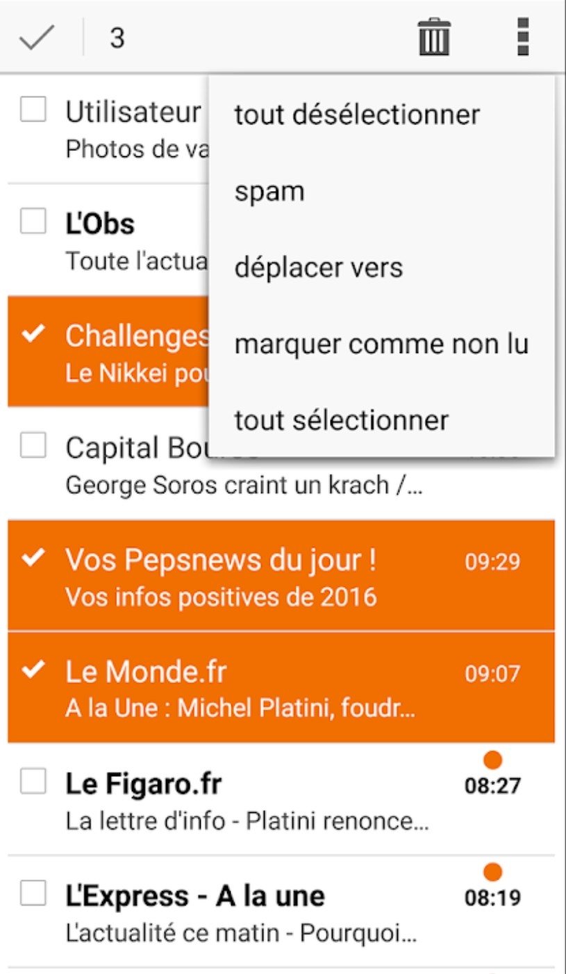 Mail Orange 3.22.4.1 Descargar para Android APK Gratis