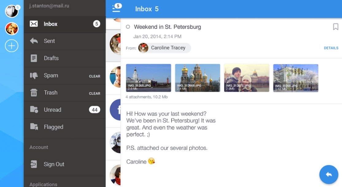 Download Mail.Ru - Email App Android Free