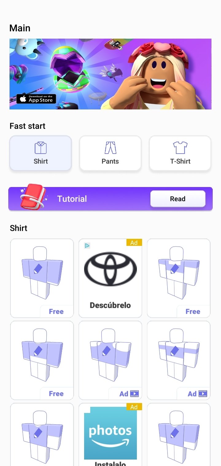 Skins for Roblox Clothing for Android - Free App Download