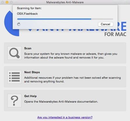 malwarebytes for mac scan stuck