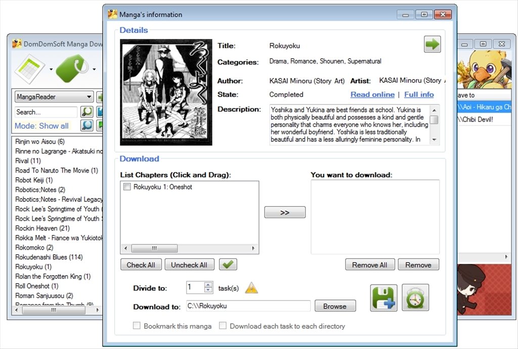 manga downloader for mac