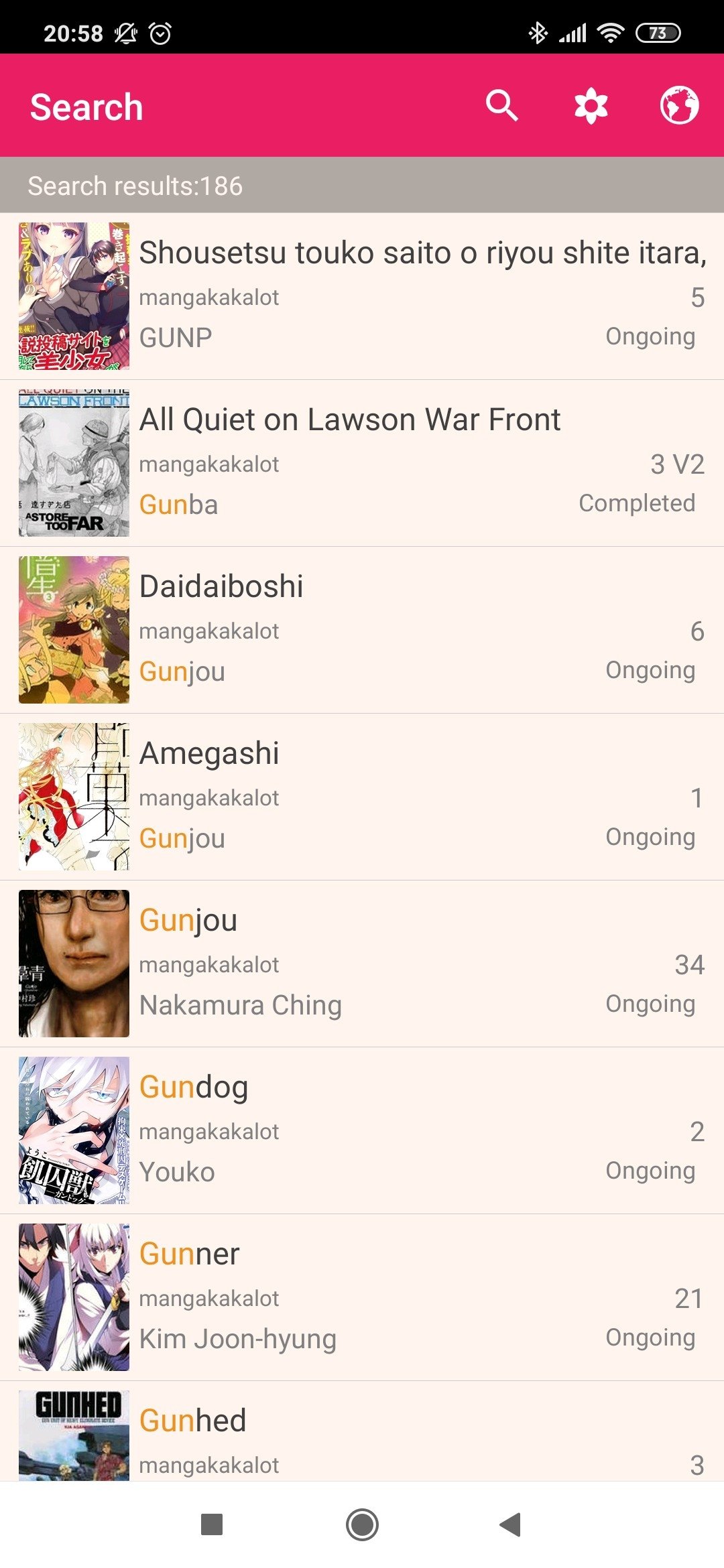 Manga Reader 1.274 - Скачать для Android APK бесплатно