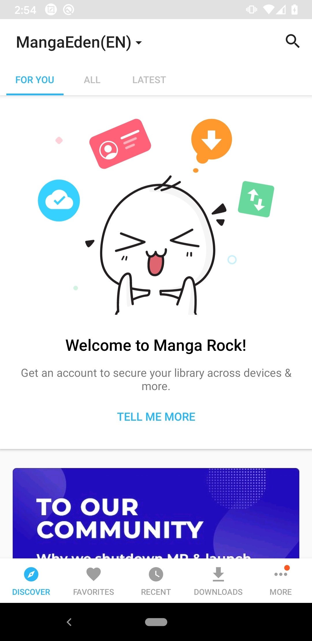 Manga reader app ki