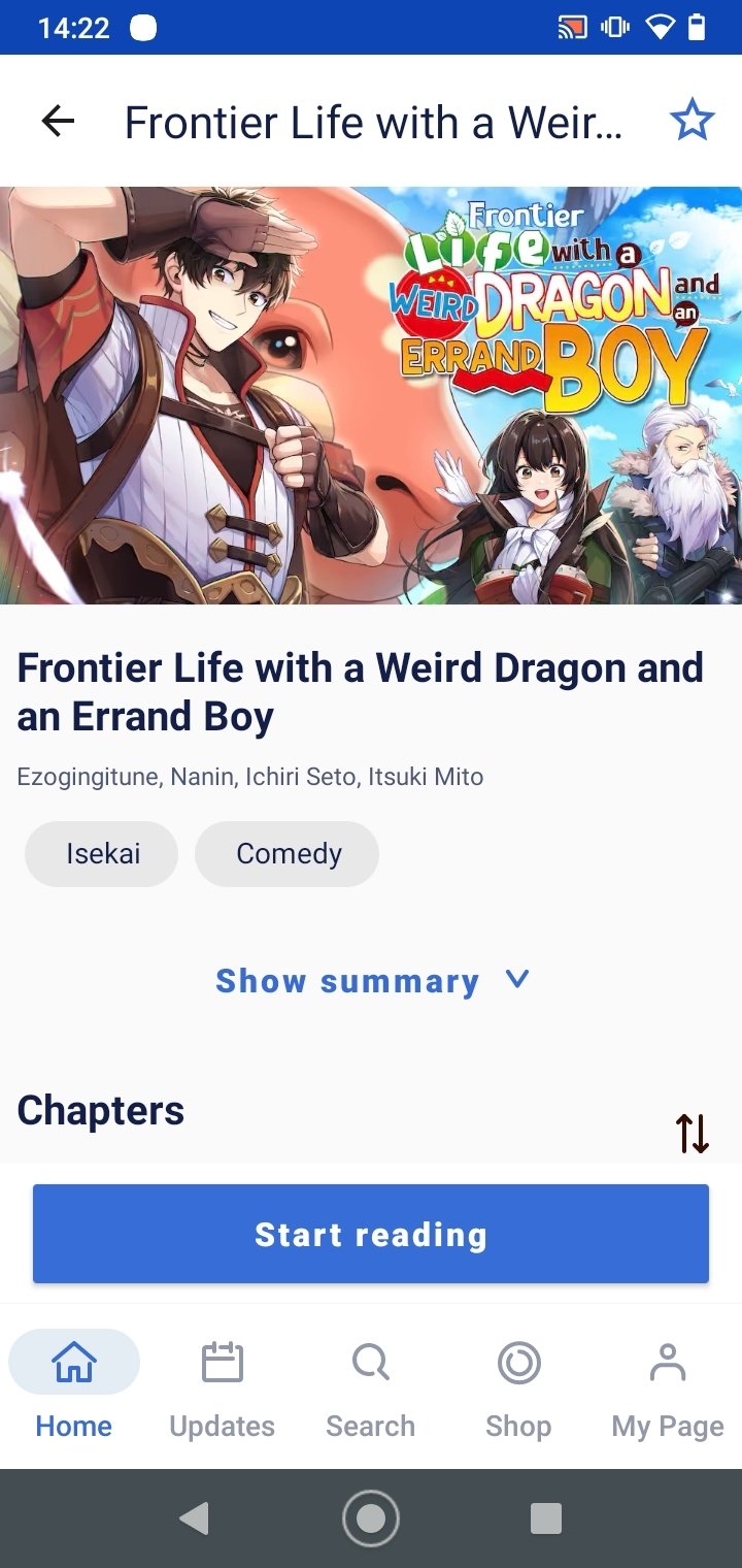 Frontier Life with a Weird Dragon and an Errand Boy Manga - Read Manga  Online Free