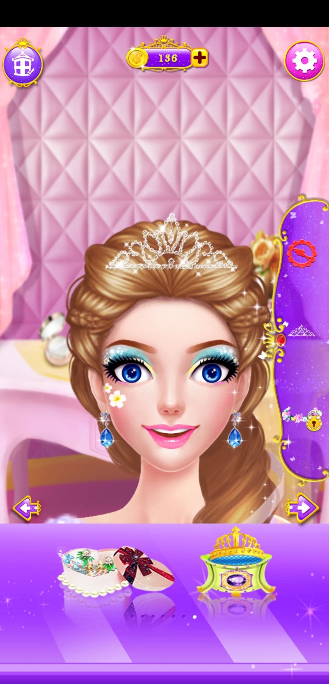 Jogo de vestir e maquiagem para princesa - Download do APK para Android