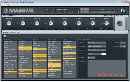 massive native instruments 1.5