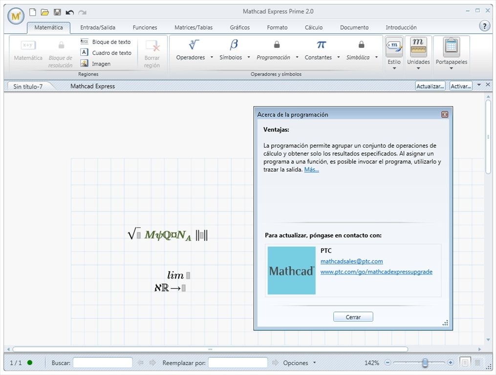 symbolic calculator free windows with units mathcad