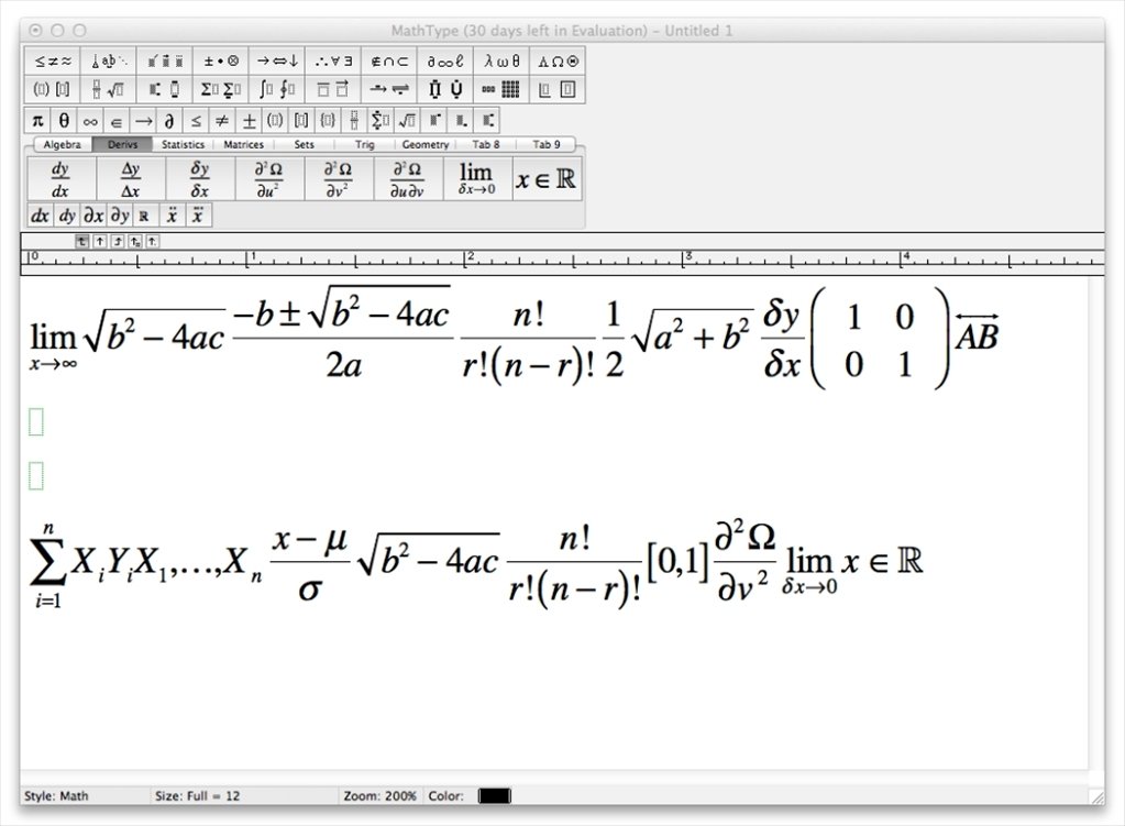 mathtype 6.9 mac