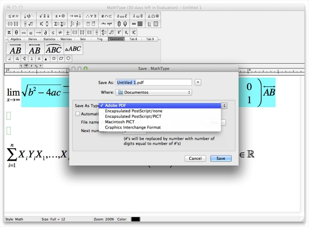 mathtype 6.9 for mac