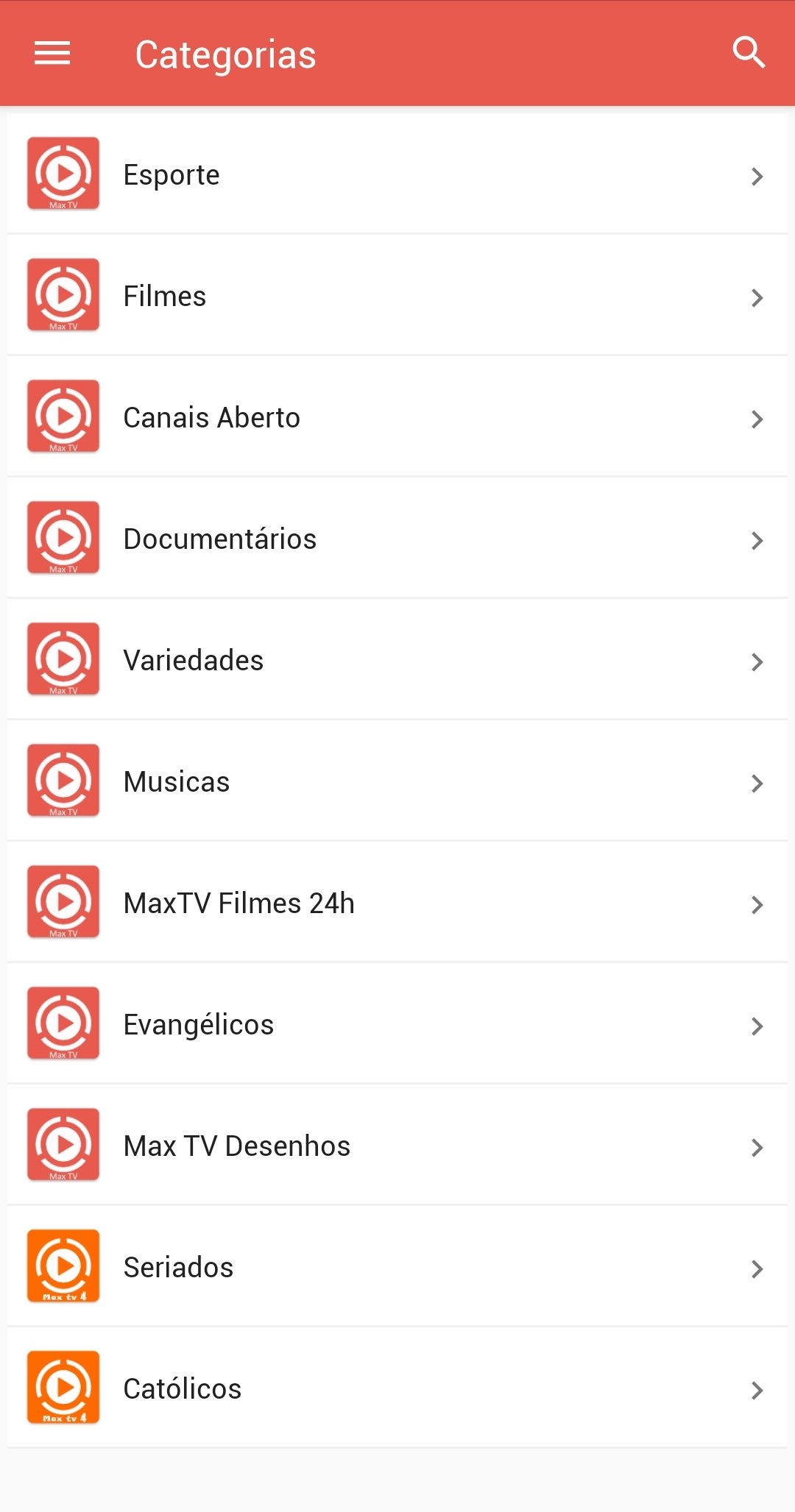 Baixar MaxTv 1.3 Android - Download APK Grátis