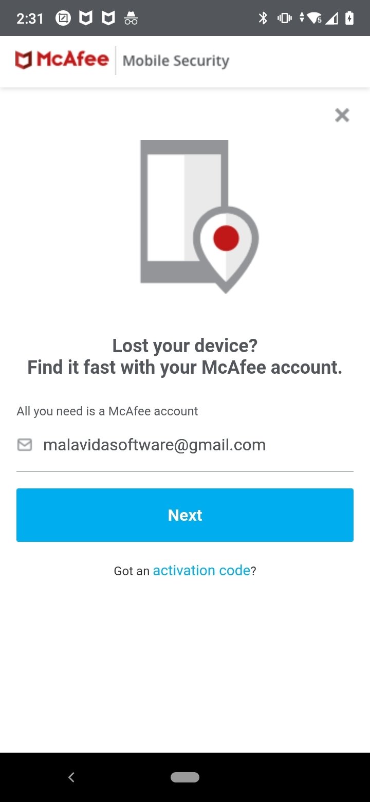 mcafee wavesecure apk