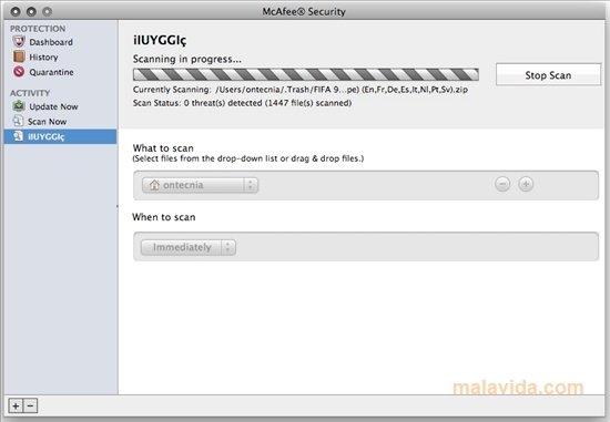 mcafee antivirus free download for mac