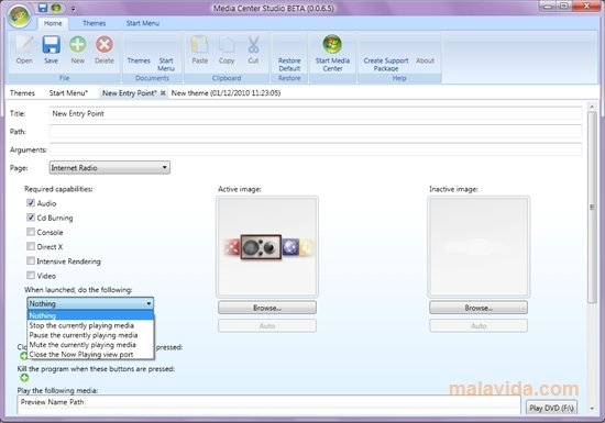media center studio beta 0.0.6.5