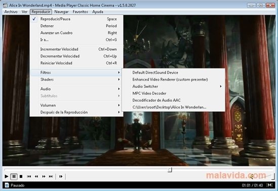 download home cinema media player classic