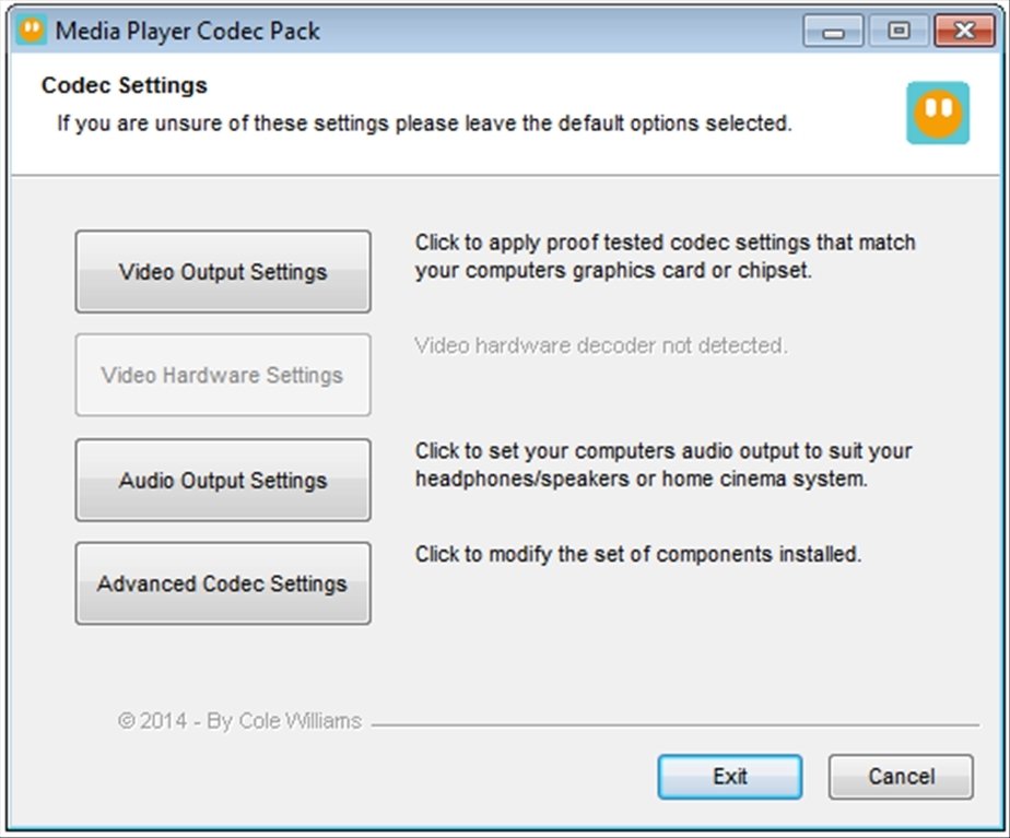 video codec pack