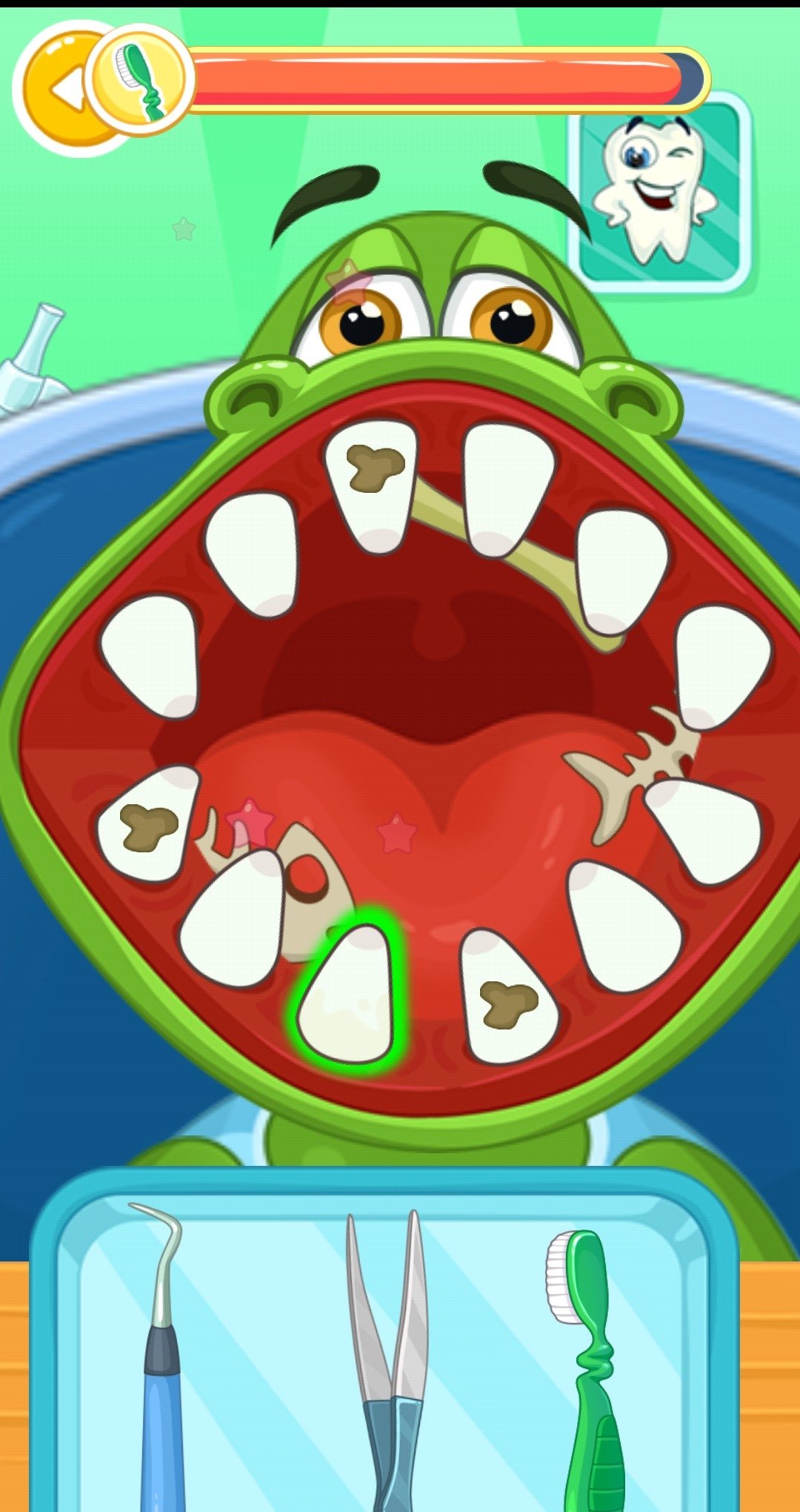 Jogos divertidos de dentista maluco versão móvel andróide iOS apk