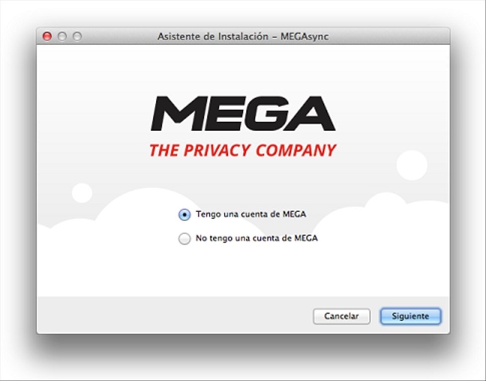 MEGAsync 4.9.5 download the last version for mac