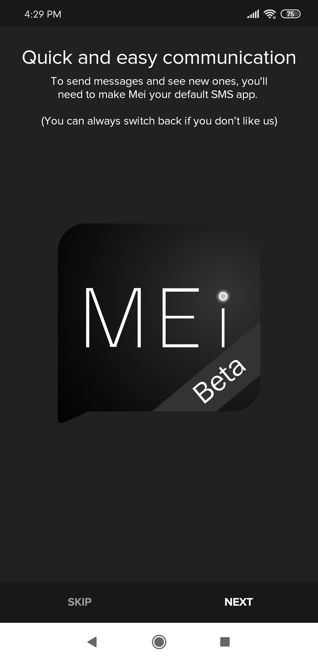 Download Mei Android Free