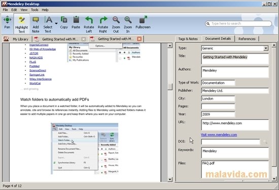 mendeley desktop download