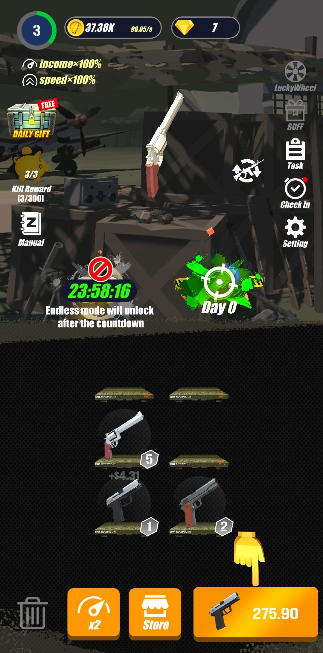 Zombie Survival Gun 3D for windows instal