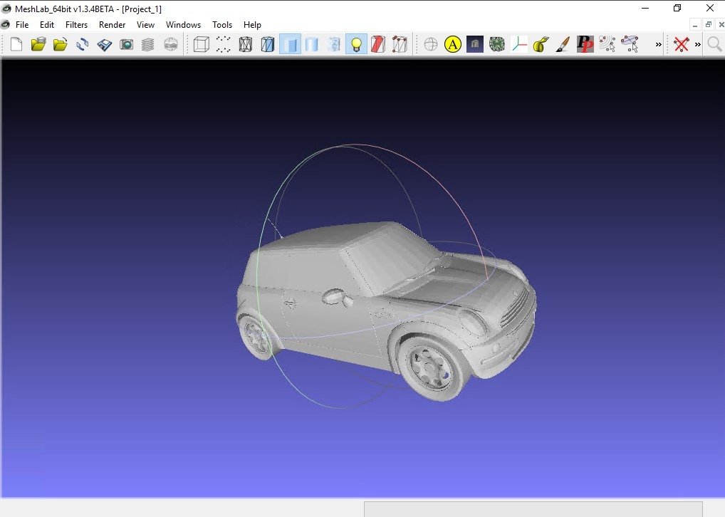 meshlab simplify mesh