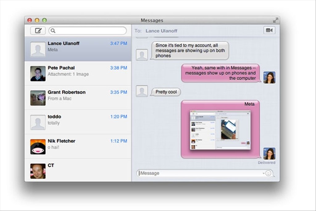 Download Messages Mac latest Version