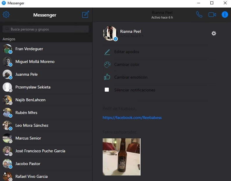 Facebook chat messenger software for pc windows