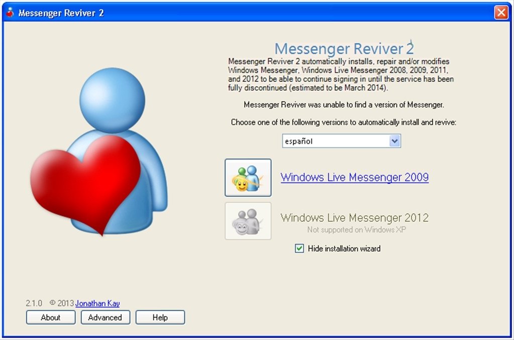 efax messenger 4.4 windows 8