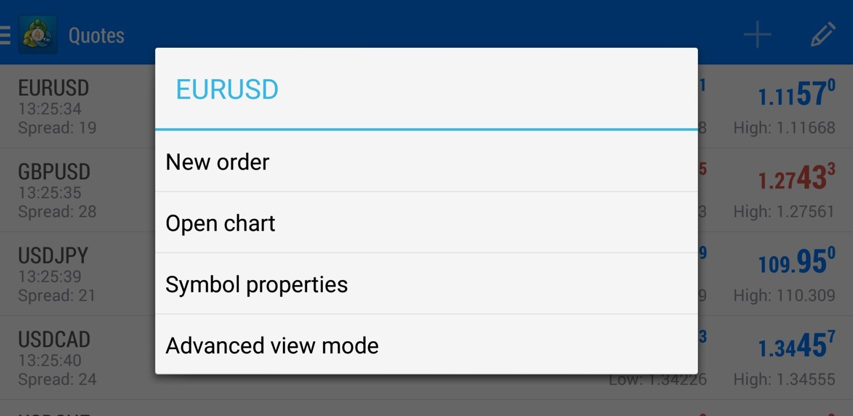 MetaTrader 4 400.1129 - Download for Android APK Free