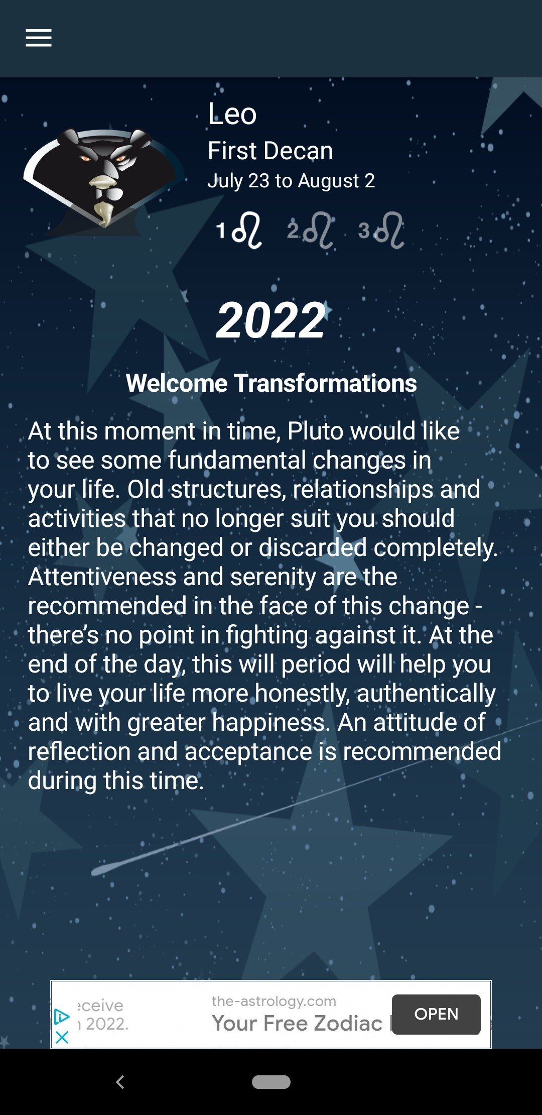 My Horoscope Android