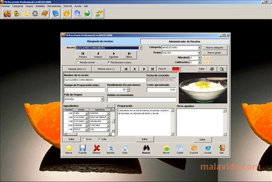cookbook software for mac free