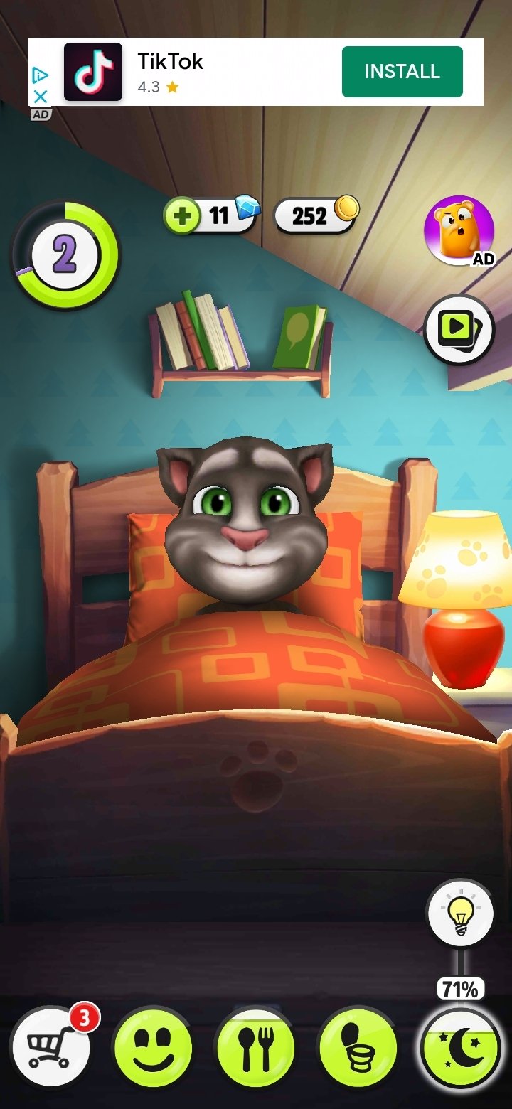 my talking angela 2 eyes